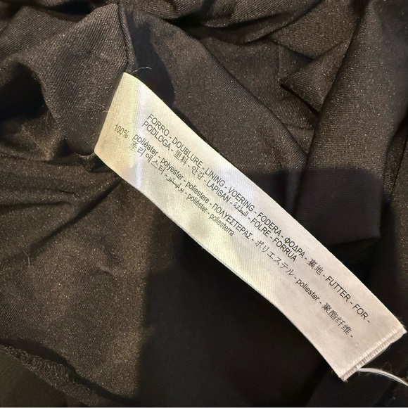 Bershka | women's small Black Maxi Pleated Skirt with elastic waist and lining - Picture 5 of 6